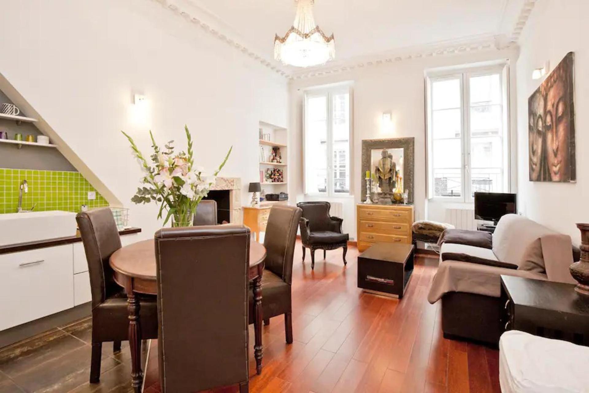 Romantic Apartment Near Le Marais Paris Dış mekan fotoğraf